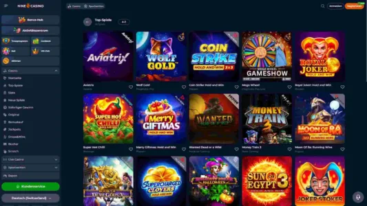 NineCasino_Desktop_Screenshot_2