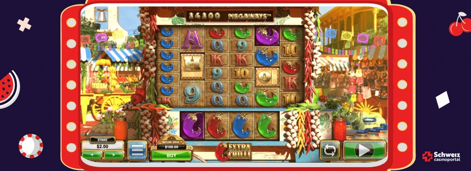 Extra Chilli Megaways Mobile Screenshot