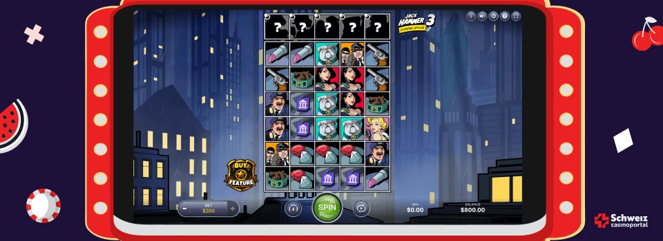 Jack Hammer 3 Diamond Affair Mobile Screenshot