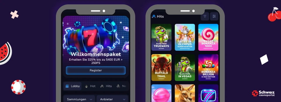 7bit Casino Mobile Screenshot