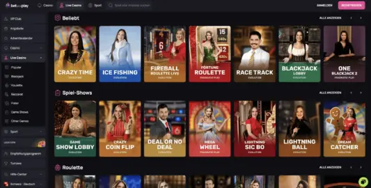 Betandplay Desktop Screenshot 3