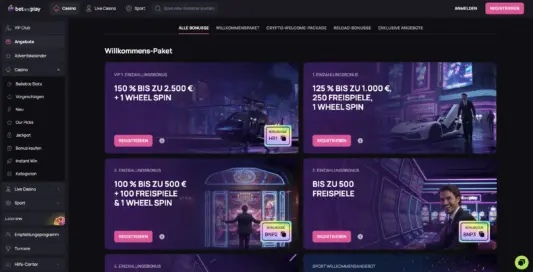 Betandplay Desktop Screenshot 4