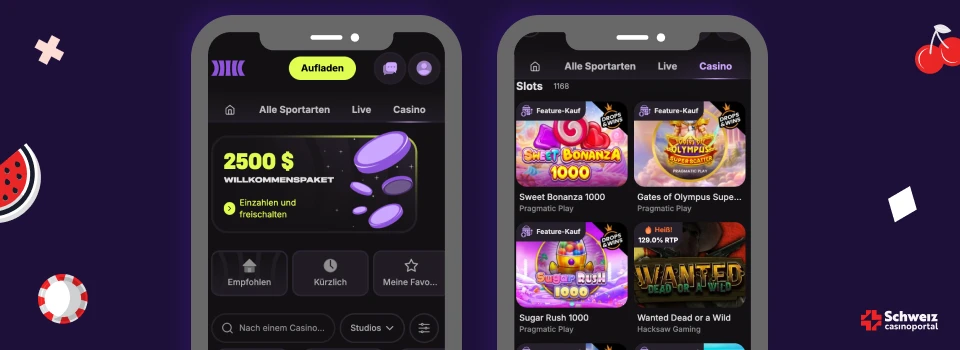 Cloudbet Mobile Screenshot