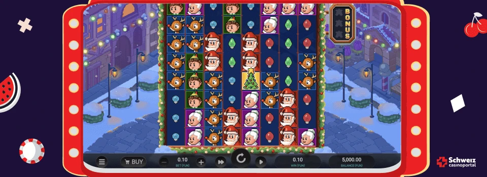 Santa's Stack Mobile Screenshot